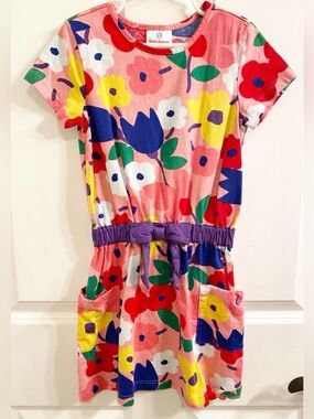 Hanna Andersson Take a Bow Dress (size 120)